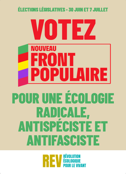 1000 Tracts REV - Nouveau Front Populaire