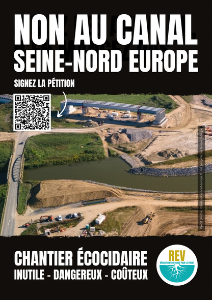 Tract Canal Seine-Nord Europe recto